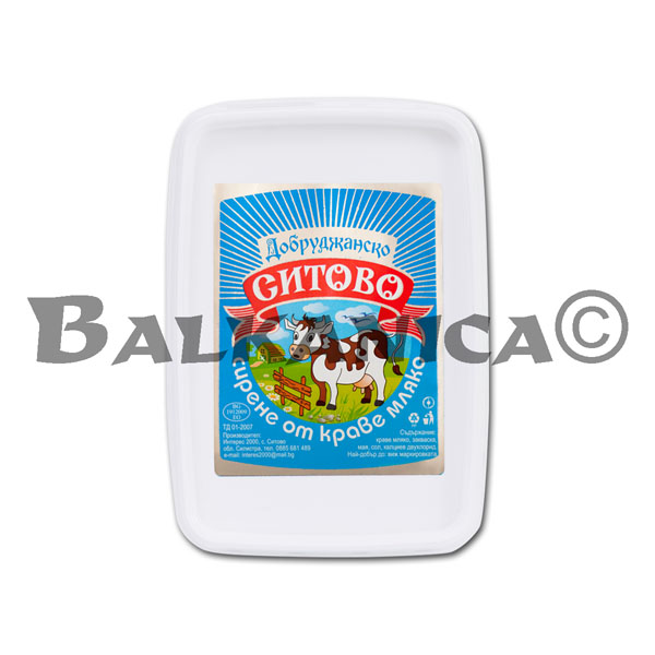 400 G COW'S MILK CHEESE PVC SITOVO