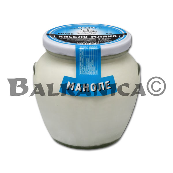 530 Г КИСЕЛО МЛЯКО КРАВЕ 5% МАНОЛЕ 530 Г КИСЕЛО МЛЯКО КРАВЕ 5% МАНОЛЕ